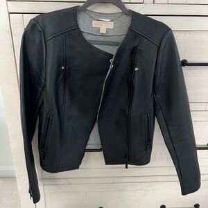 Michael Kors Black Leather Jacket